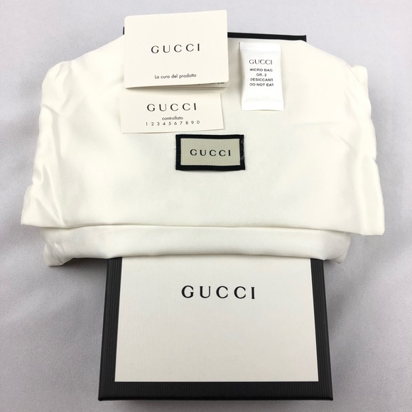 NWT Gucci Red Small Crossbody Wallet With Chain - Picture 12 of 12